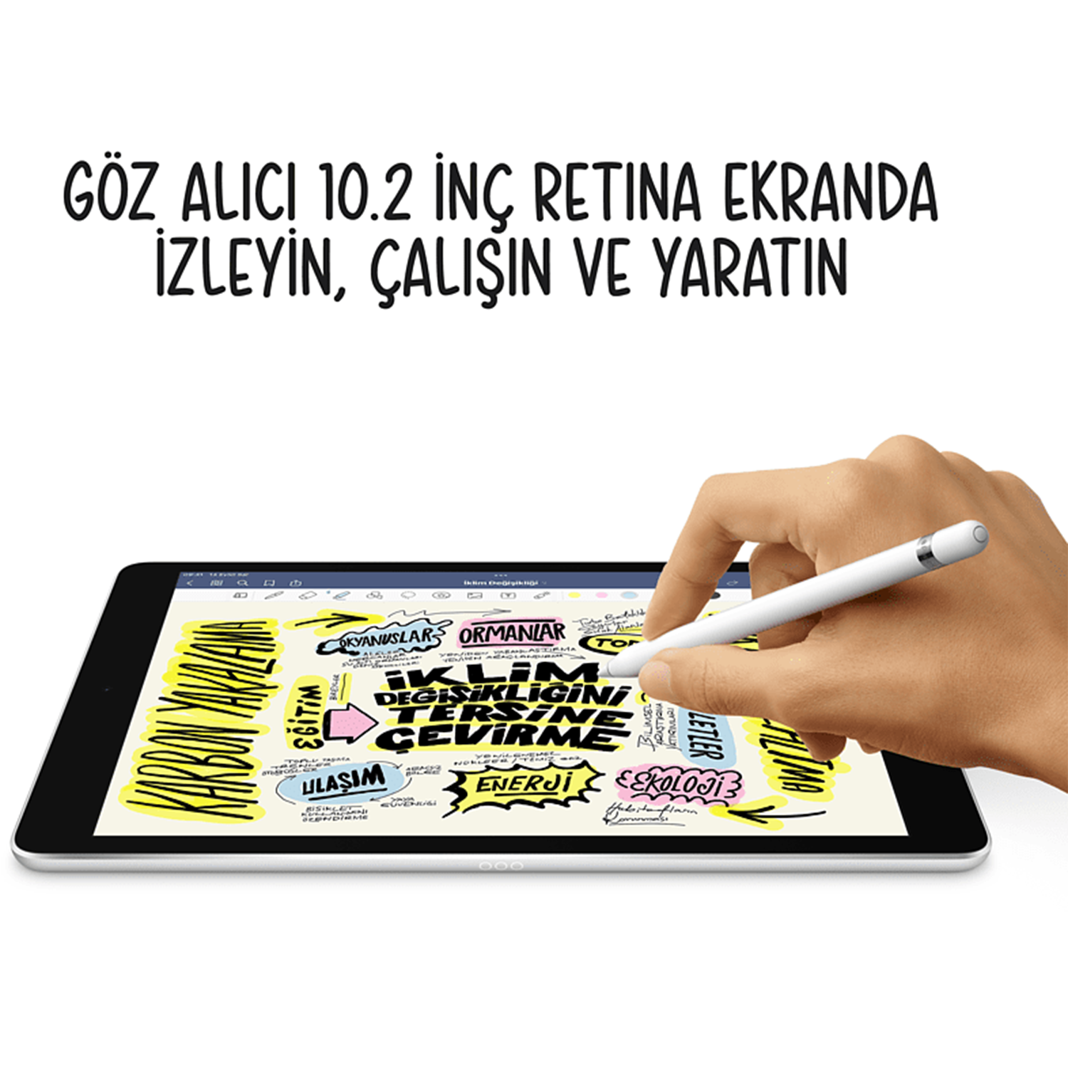 Apple Ipad 9 Nesil 256 Gb 102 Wifi Uzay Grisi Tablet Apple Türkiye Garantili