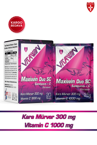 Vitawin Maxiwin Duo Sc 300 Mg Kara Mürver 1000 Mg C Efervesan Saşe 20 Saşe